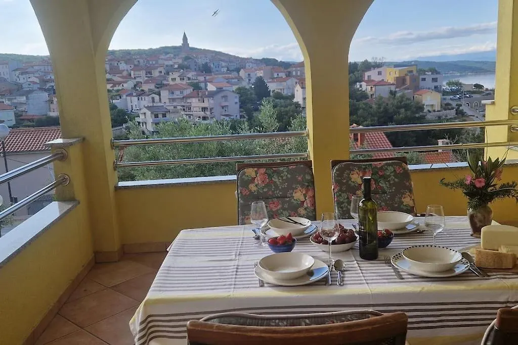 Apartmán Sunce 1 Vrbnik Chorvatsko